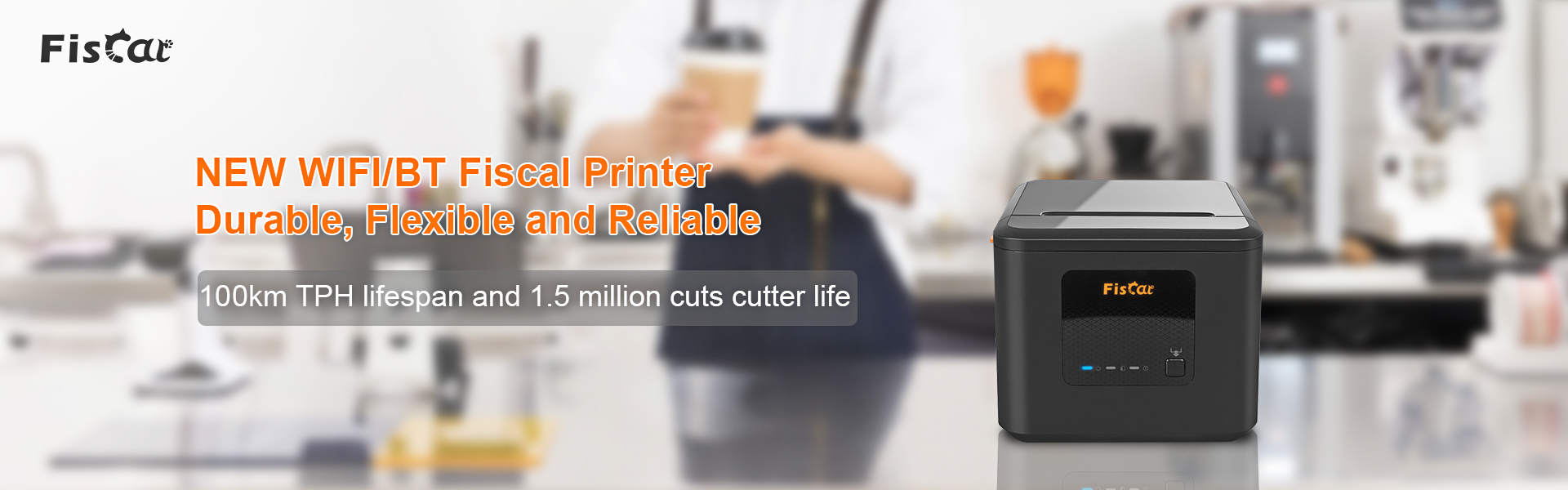 NEW WIFI/BT Fiscal Printer